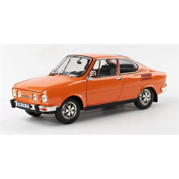 Skoda 110R Coupe (1980) Orange - John Ayrey Die Casts
